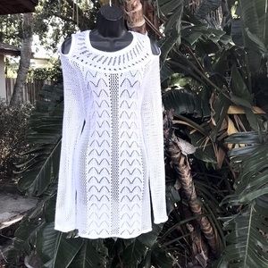 Haley Lynn crochet cut out dress or tunic